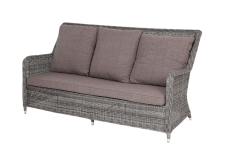 диван плетеный для кафе